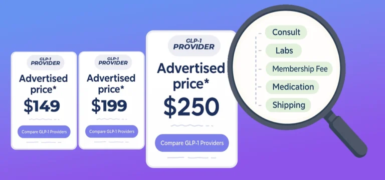 GLP-1 Provider Pricing: Hidden Costs & Month 1 Traps (2026 Guide)