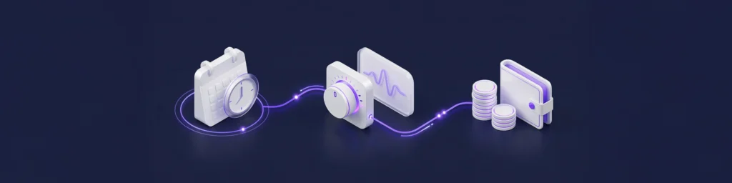 Panoramic visualization of the GLP-1 journey showing timeline, biology, and costs