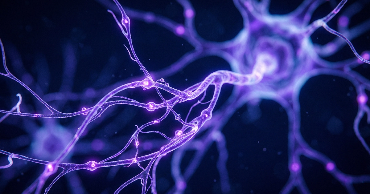 Illustration of the Vagus Nerve connection causing initial GLP-1 side effects like nausea.